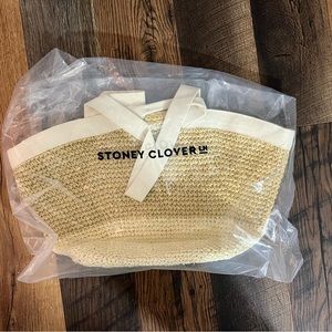 Stoney Clover Woven Beach Tote NWT